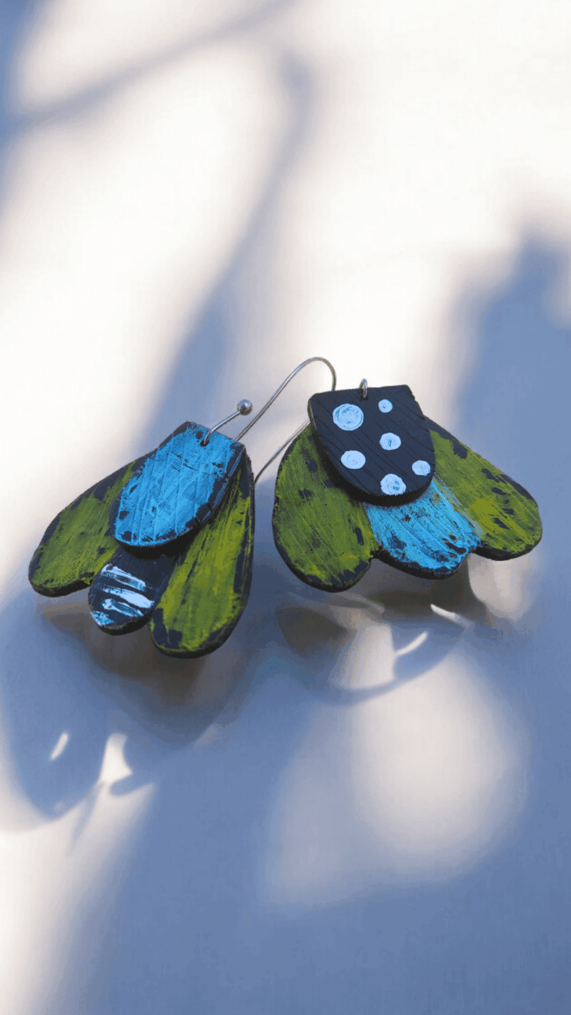 Colorful earrings