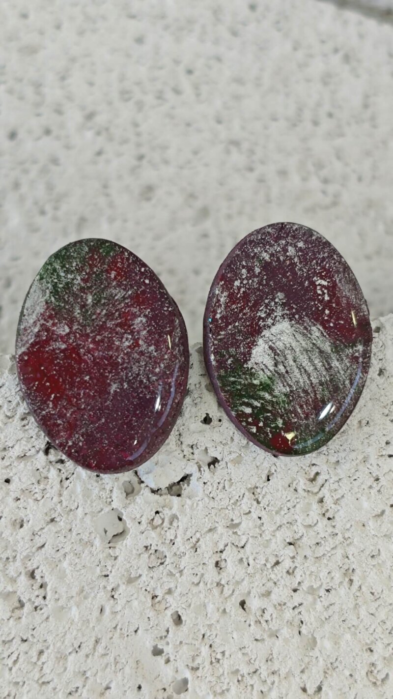 Στρογγυλά σκουλαρίκια