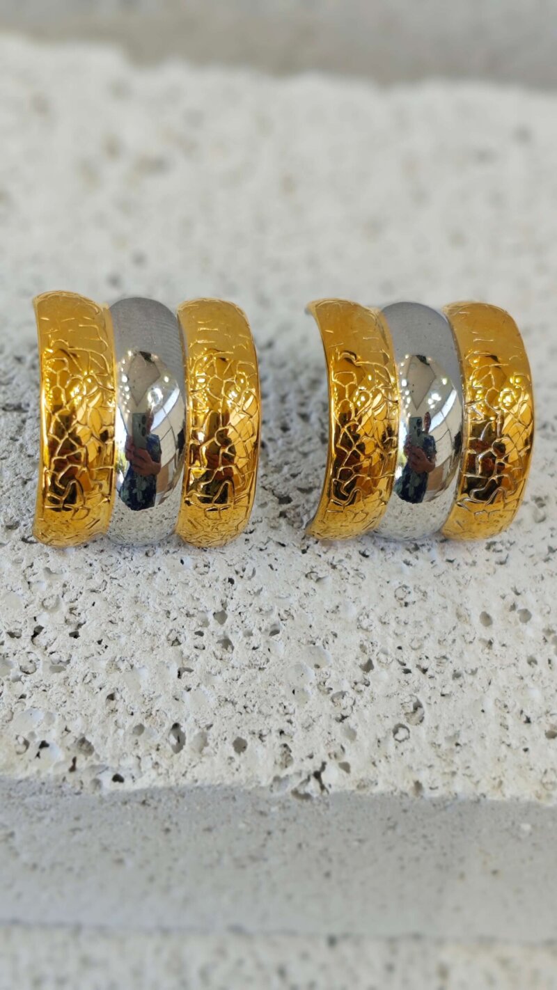 Κρίκοι με τριχρωμία