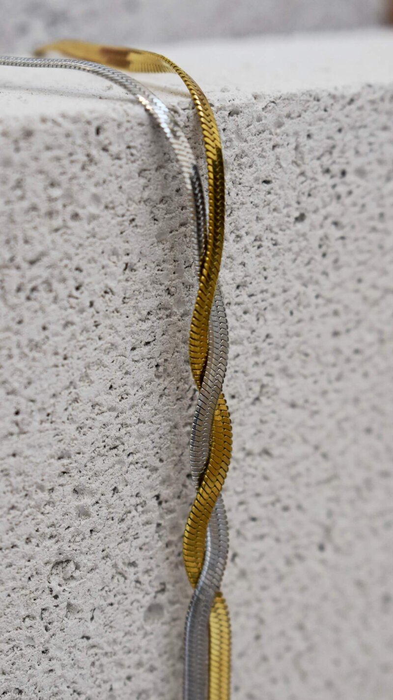 Κολιέ πλεξούδα