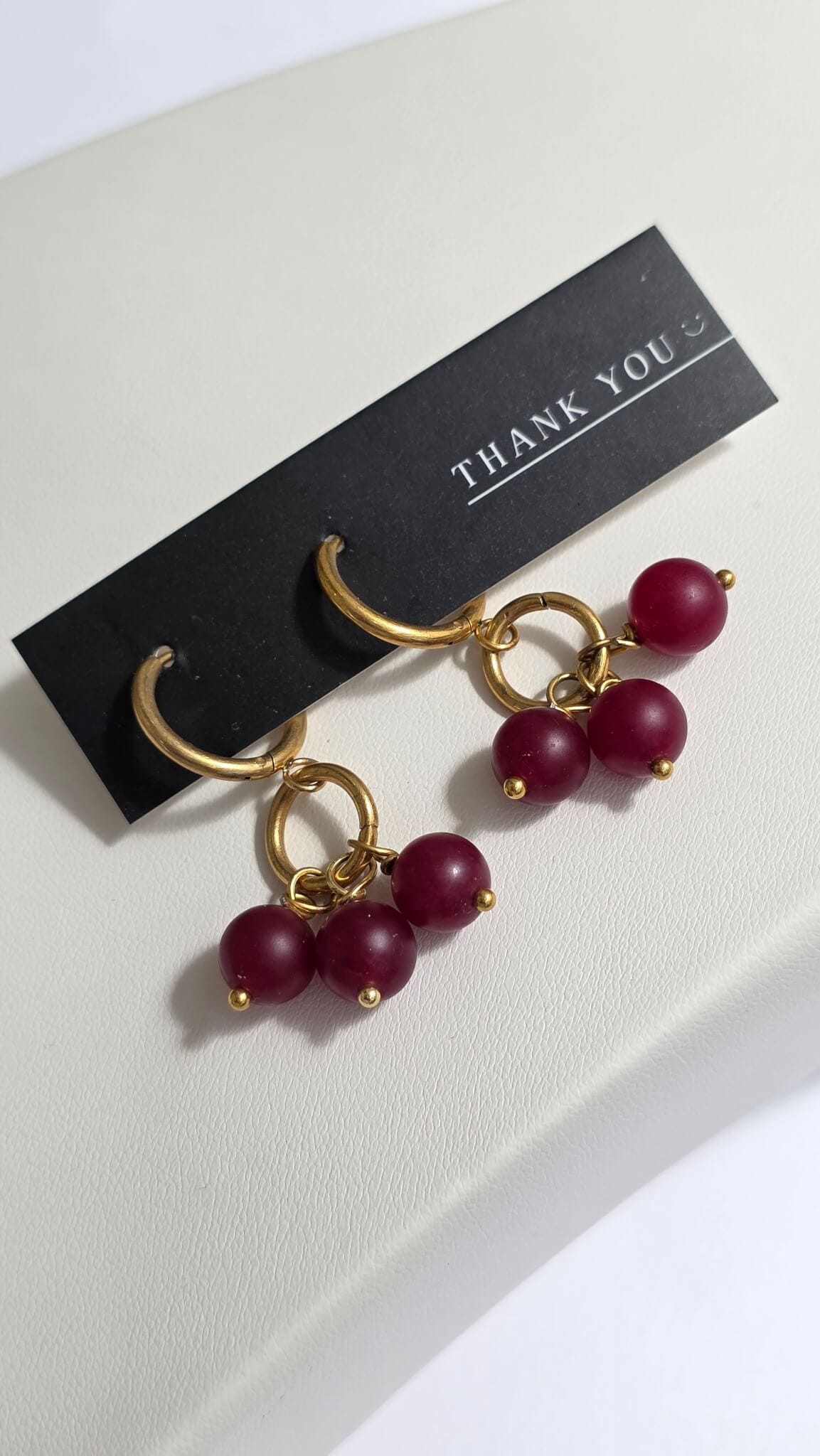 Σκουλαρίκια κρικοι Μπορντό