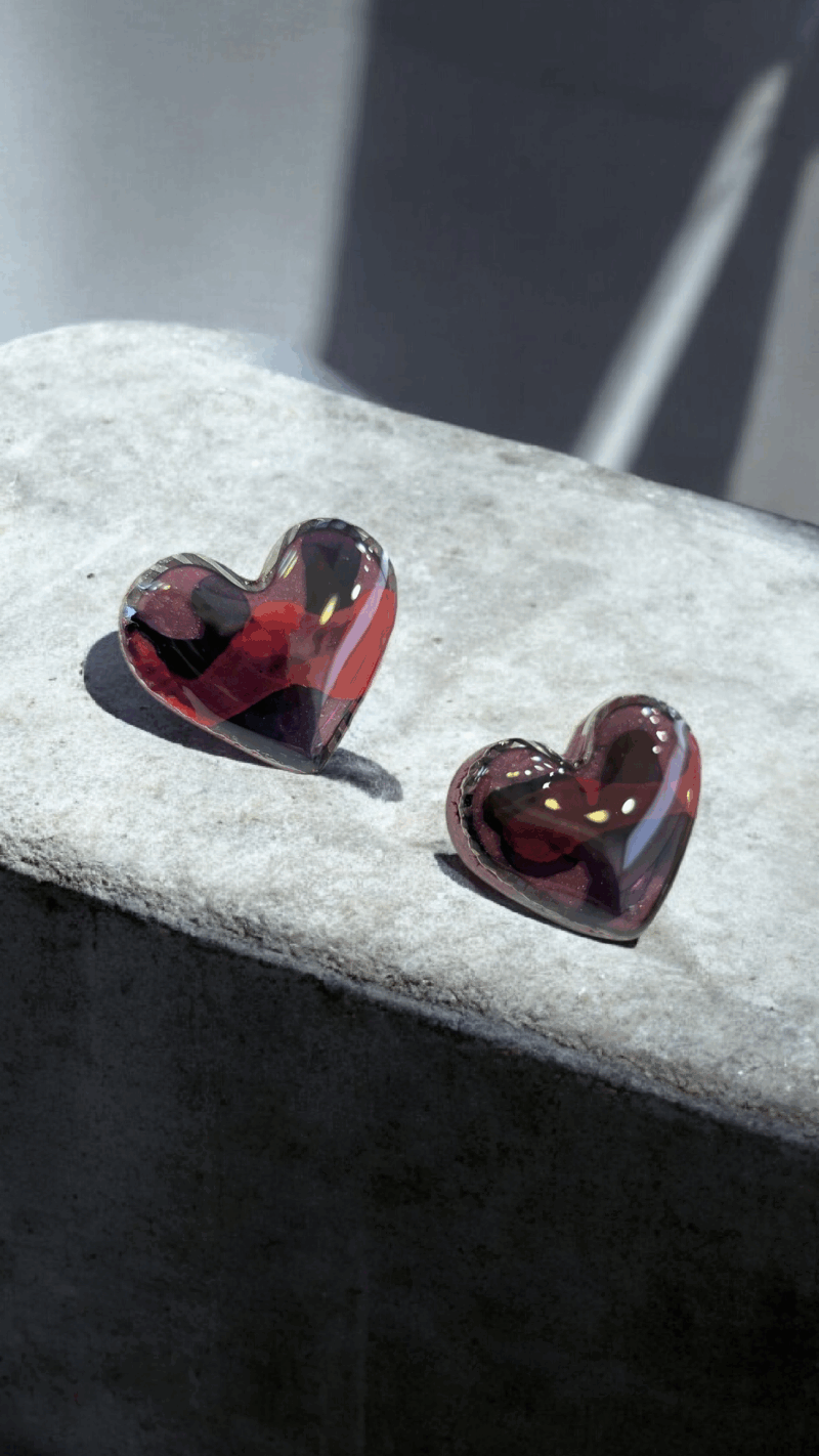 Καρδιες από πηλό