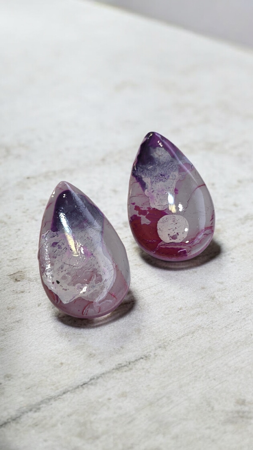 Σκουλαρίκια δάκρυ ink colors