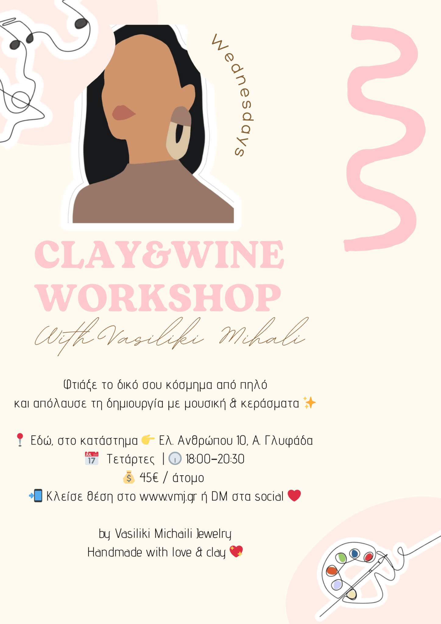 🎨 Clay Jewelry Workshop | Create Your Own Piece