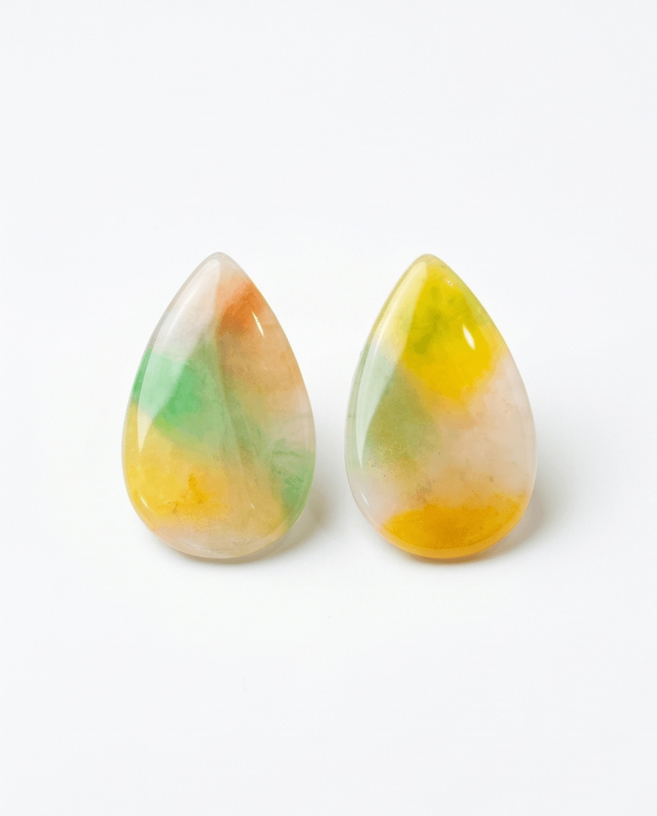 Χειροποίητα Σκουλαρίκια Σταγόνα Summer Breeze Vasiliki Mihali Jewelry